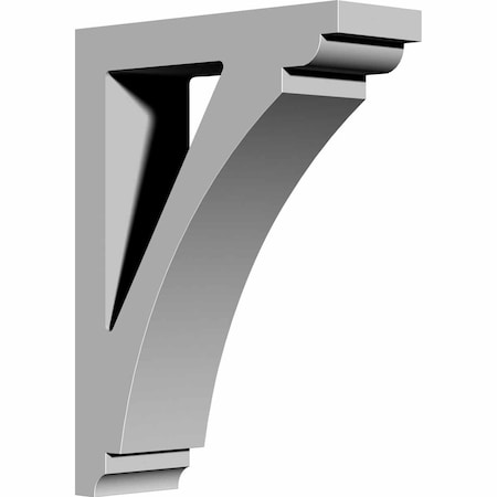 Ekena Millwork 4"W x 12"D x 16"H Richmond Bracket BKT04X12X16RI